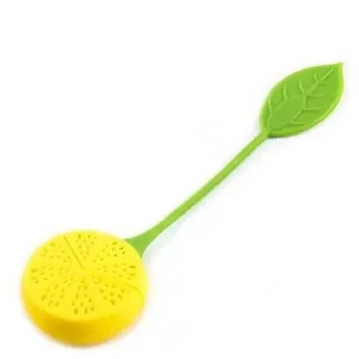 BargainHarbori teesõel silikoonist maasika sidruni disain lahtise tee lehtede kurna kott Taimsete vürtside infusioonifiltri tööriistad