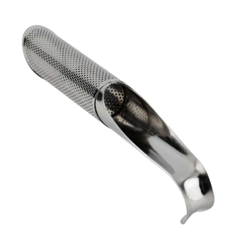 Köögitarvikud uus teesõel Hämmastav roostevabast terasest infusioonitoru disain Puutetundliku hoidiku tööriist Teelusika infusioonifiltri filter