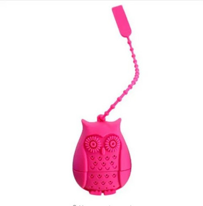 2018, oferta fierbinte, pliculețe de ceai cu bufniță, strecurătoare de ceai, linguriță de silicon, filtru, infuzor, filtrare cu gel de silice, infuzor de ceai de cafea