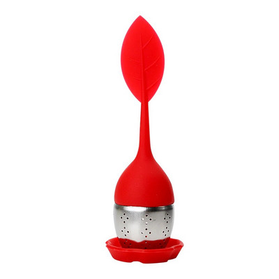 HILIFE teenõud armsad lehtede teesõelad teekotikesed teeleotistele kõrge temperatuuriga silikoonist