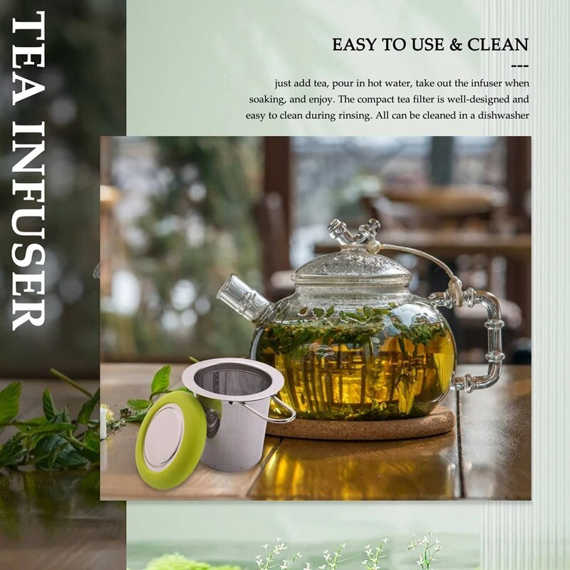 Φίλτρο τσαγιού Ανοξείδωτο φίλτρο τσαγιού Αναδιπλούμενη λαβή Φίλτρο τσαγιού Extra Fine Mesh Strainer Καλάθι παρασκευής