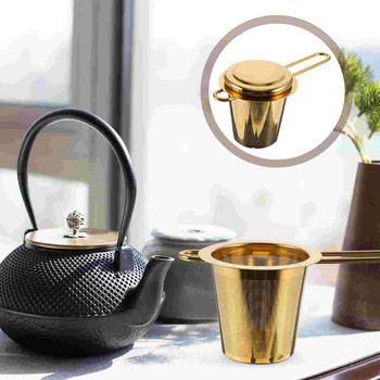Цедка за чай от неръждаема стомана Филтри за теч Чайник Вложка за инфузер за мрежеста мрежа