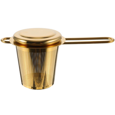 Roostevabast terasest teesõel filtrid lekkivad teekannu infusioonisisend lahtise lehevõrgu jaoks