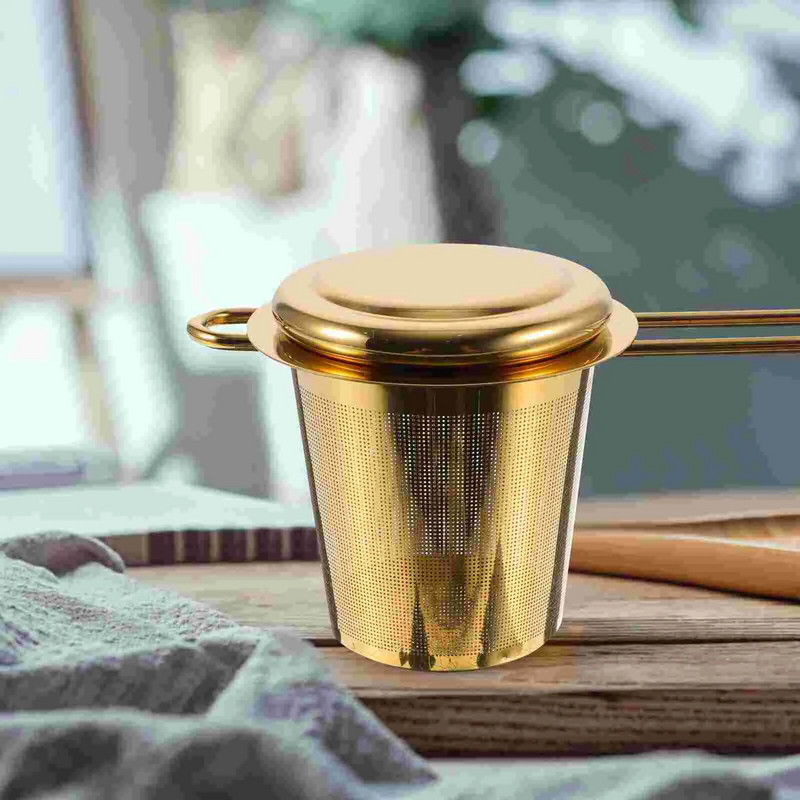 Roostevabast terasest teesõel filtrid lekkivad teekannu infusioonisisend lahtise lehevõrgu jaoks