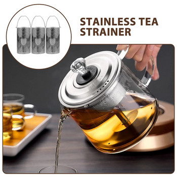 Tea Leak Mesh Strainer Metal Filters Infusers Dorm Strainers Teapot Stainless Steel Durable Leakers Home Supplies