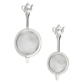 2 vnt Arbatos sietelio filtras Namų rankinis kiaurasamtis Priedai Nešiojami tinkliniai įrankiai Kavos infuzorius nerūdijantis plienas