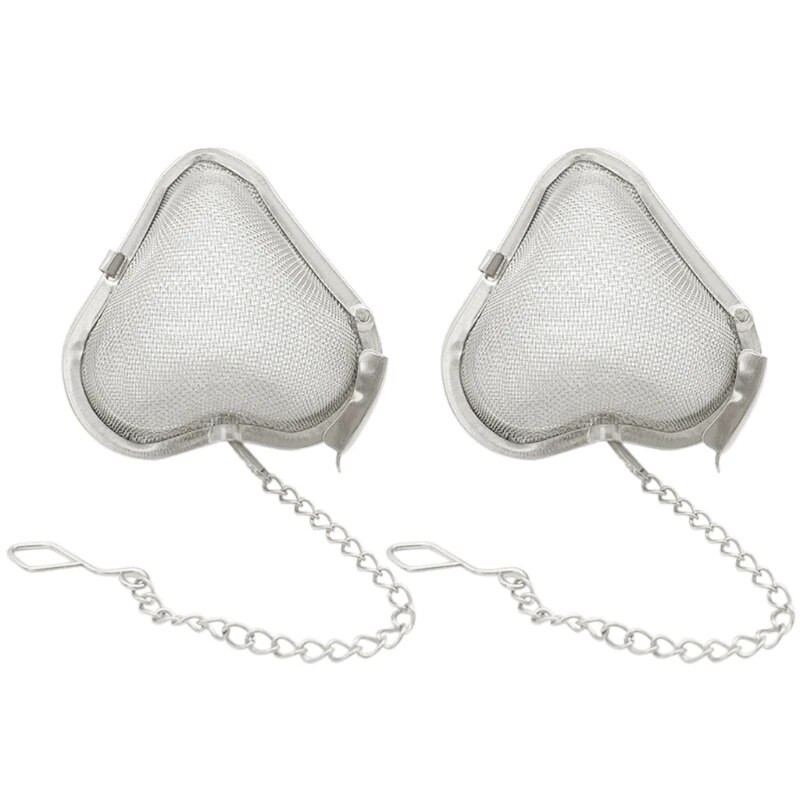 Lahtistele lehtedele mõeldud tee infusioonimasin Teesõelad Teefilter Süda roostevabast terasest materjal lahtiste lehtede tee jaoks nõudepesumasinas pestav