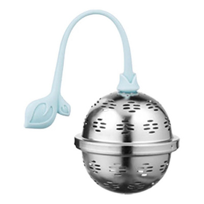 Roostevabast terasest silikoonist käepidemega teetõmmis teefiltriga maitseainesõel Suurus L