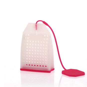 Силиконова торбичка за многократна употреба Цедка за запарване на чай Филтри за свободни листа По-стръмни за чаши за чай Чаши Чайници (произволен цвят)