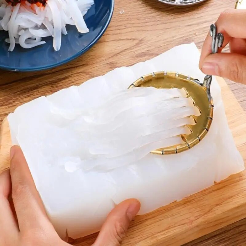 Praktiškas nerūdijančio plieno želė grandiklis, buitinis pasidaryk pats, nešiojamasis želė pupelės, šaltos makaronų gaminimo formos, virtuvės prietaisai