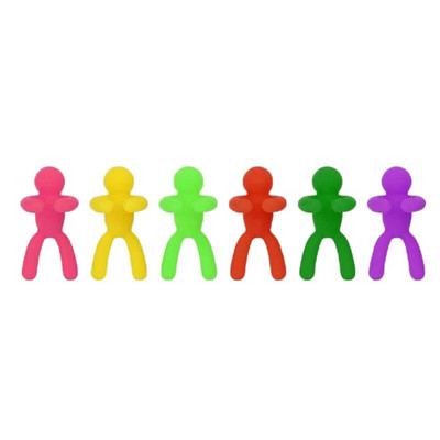 Silikoonist punase veini klaasist identifitseerimismarker võluklaasist tassi sildid Sildid Peo-toidud joogid baaritarvikud tööriist