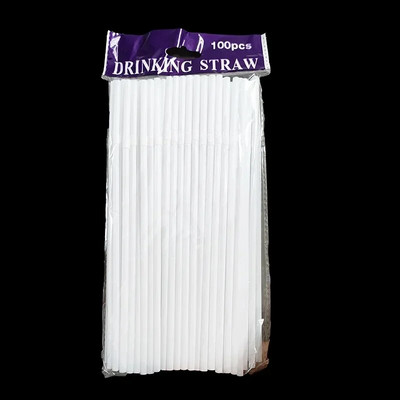100 buc Pai de băut curbate din plastic, de unică folosință, colorate, pentru nuntă, petrecere de aniversare, pentru bar, paie de băutură din plastic, paie pentru ceai cu bule