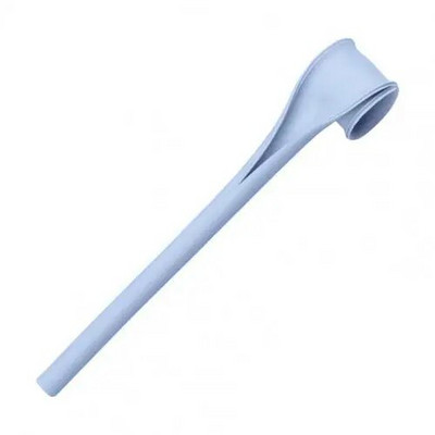 Mosható kreatív nyitás egy kattintással Otthoni szalma szilikon evőeszközök Utazáshoz újrafelhasználható szalma