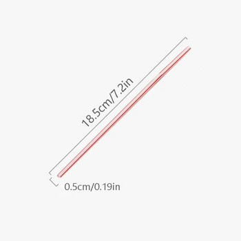 50/100 БР. Пластмасови сламки за пиене Еднократни сламки за сватба Дълги гъвкави коктейлни сламки за еднократна употреба Аксесоари за напитки