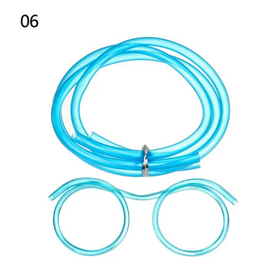 Kuum! Õlekõrred Naljakad pehmed PVC-klaasid Painduvad joogikõrred Lastele isetegemise peotarbed Baaritarvikud Loovus Naljakas mänguasi