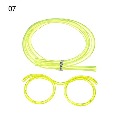 Kuum! Õlekõrred Naljakad pehmed PVC-klaasid Painduvad joogikõrred Lastele isetegemise peotarbed Baaritarvikud Loovus Naljakas mänguasi