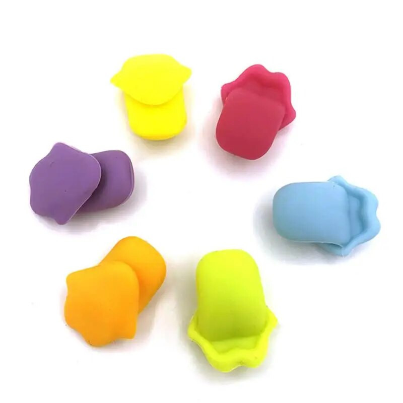 Veiniklaasid märgid peo jaoks pühendatud äratundmine silikoonist etikett veiniklaasi tassid Marker Identifikaator riba Tööriistad Aksessuaarid