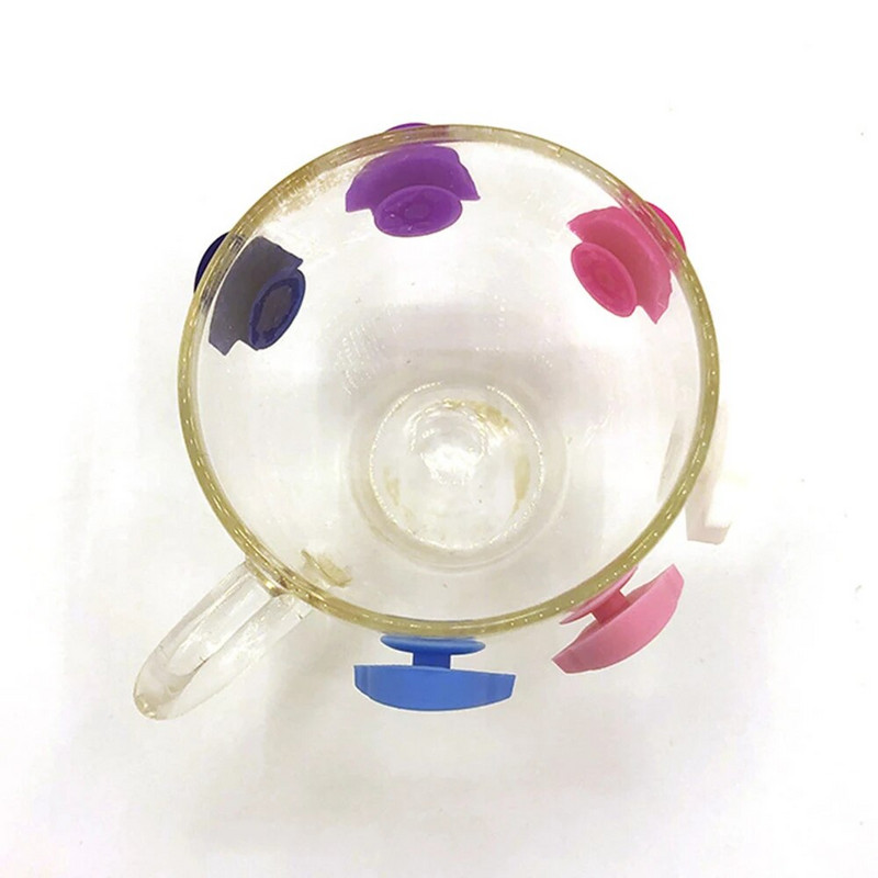 Veiniklaasid märgid peo jaoks pühendatud äratundmine silikoonist etikett veiniklaasi tassid Marker Identifikaator riba Tööriistad Aksessuaarid