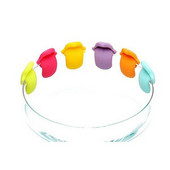 6tk Veiniklaasi marker Veinivõlusid Klaasid Identifikaator Markertopsid Klaasid Markerid Silikoonklaas Bränd Keelekuju Klaaside Sildid