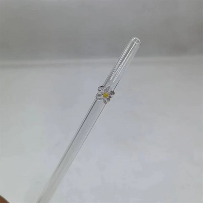 Korduvkasutatavad klaaskõrred koos Butterfly keskkonnasõbralike joogikõrtega smuutide jaoks Kokteilibaari tarvik 2023. aasta kuum müük trendikas