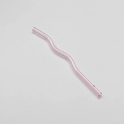 1 tk 20 cm klaaskõrred Korduvkasutatav lainekujuline joogikõrs smuutide kokteilide jaoks Keskkonnasõbralikud baaritarvikud