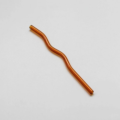 1 tk 20 cm klaaskõrred Korduvkasutatav lainekujuline joogikõrs smuutide kokteilide jaoks Keskkonnasõbralikud baaritarvikud