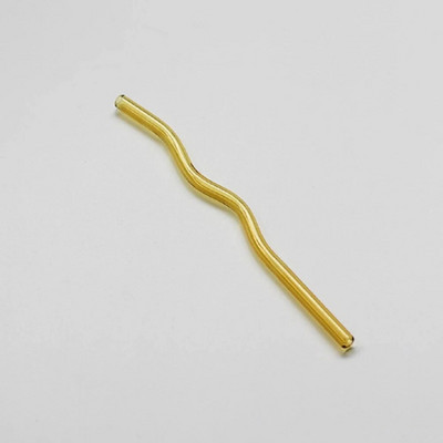 1 tk 20 cm klaaskõrred Korduvkasutatav lainekujuline joogikõrs smuutide kokteilide jaoks Keskkonnasõbralikud baaritarvikud