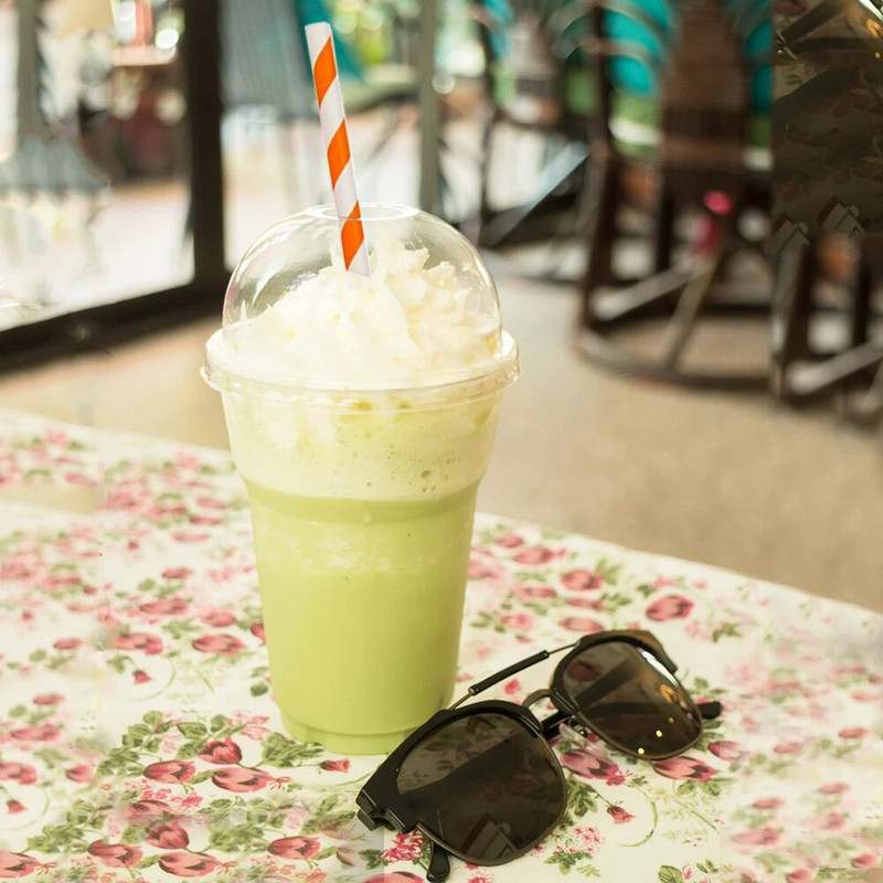 25 tk. Ühekordsed triibud kõrred Biolagunevad dekoratiivsed joogikõrred, mis on keskkonnasõbralikud välitingimustes joogimahla jaoks