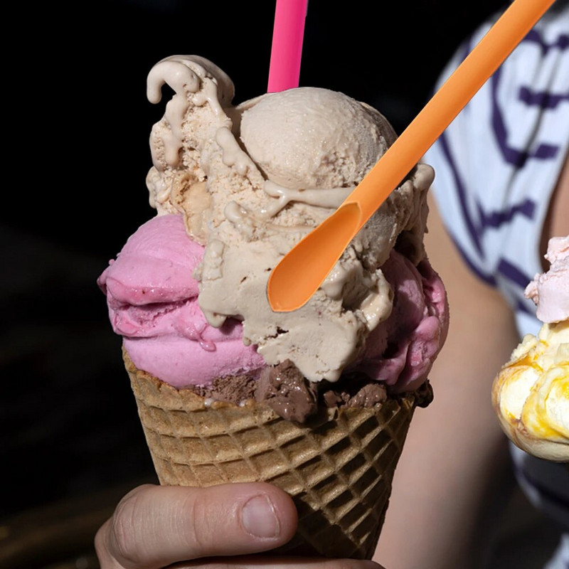 100 tk mitmevärvilised joogikõrred Ühekordsed piimakokteil Smuutid Pikad kõrred pulmapeo tarvikute jaoks Köögitarvikud Tööriist