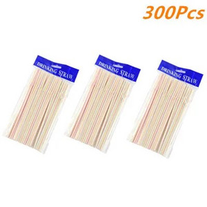 100-500tk 21cm värvilised ühekordsed plastikust kumerad joogikõrred Pulmapeo baari joogitarvikud Sünnipäeva korduvkasutatav kõrs