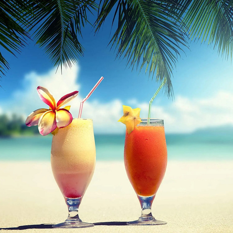 100-500tk 21cm värvilised ühekordsed plastikust kumerad joogikõrred Pulmapeo baari joogitarvikud Sünnipäeva korduvkasutatav kõrs