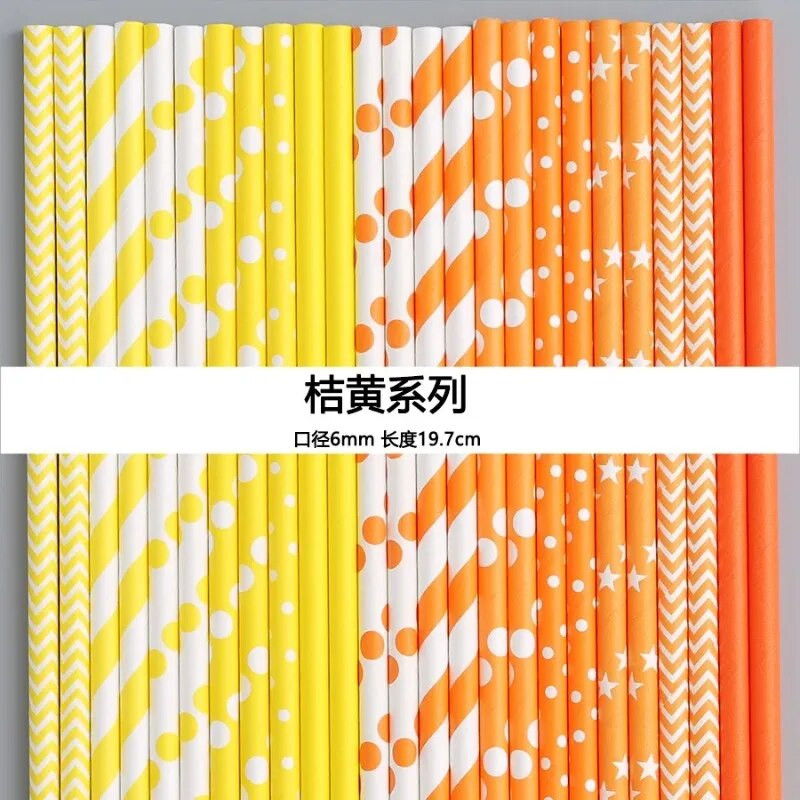 25 tk ühekordselt kasutatavad paberikõrred Lagunevad paberikõrred Oranži seeria kõrred jõupaber on keskkonnasõbralik ja tervislik