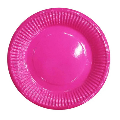 Jednobojne papirnate čaše za zabavu Tanjuri Šalice za sok DIY dekoracija za zabavu Dječji rođendan Vjenčanje Piknik Posuđe