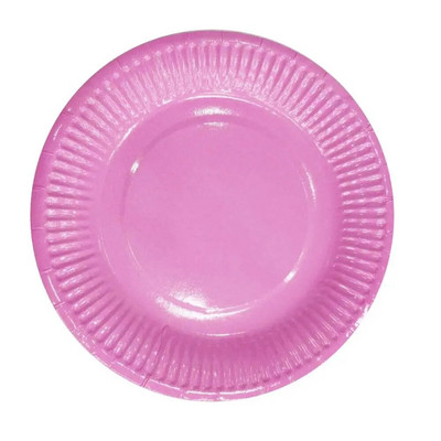 Jednobojne papirnate čaše za zabavu Tanjuri Šalice za sok DIY dekoracija za zabavu Dječji rođendan Vjenčanje Piknik Posuđe