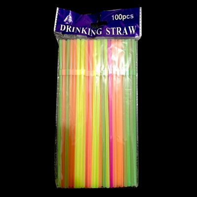 100 vnt spalvingi vienkartiniai plastikiniai lenkti gėrimo šiaudeliai Vestuvių gimtadienio vakarėliui Baras Gėrimas plastikiniai šiaudeliai Arbatos burbuliukai
