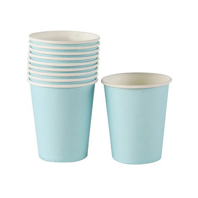 Papirnate čaše 250 ml Obiteljske potrepštine za zabave Dekoracije za dječje rođendane Potrepštine za dječje zabave Šalice Jednokratni setovi posuđa Šalice