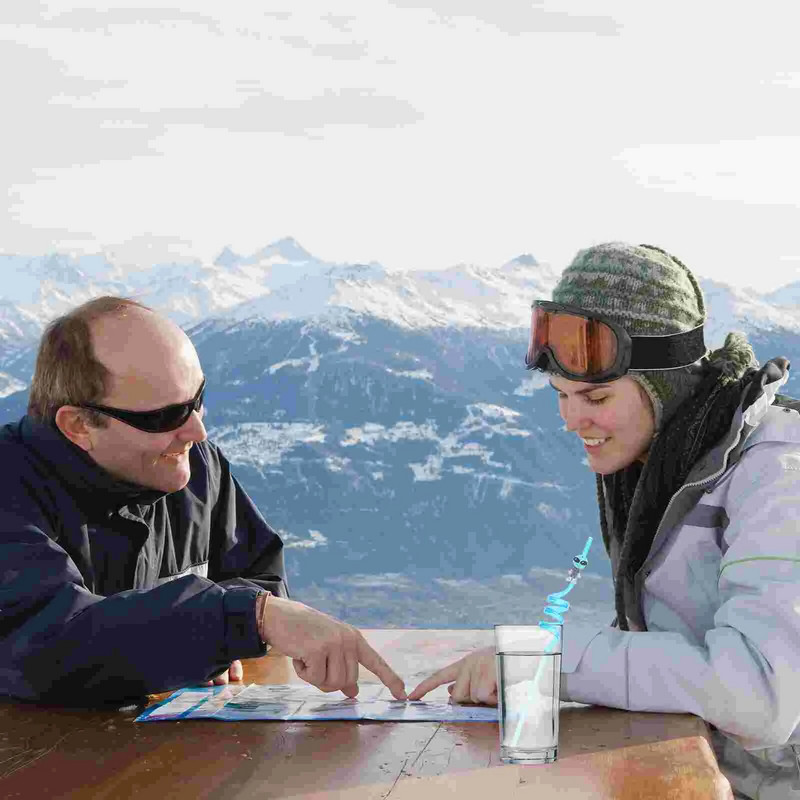 Loomingulised kõrred Spiraalikujulised kõrred Multifilmid Laste õled peotarbed PVC spiraalsed peokunsti õled