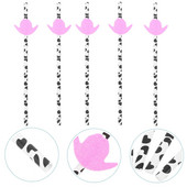 30tk Lehmakõrred Lehmatüdruku peotarbed Lehmaprindikõrred Paber Joogikõrred