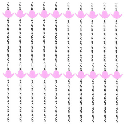 30tk Lehmakõrred Lehmatüdruku peotarbed Lehmaprindikõrred Paber Joogikõrred