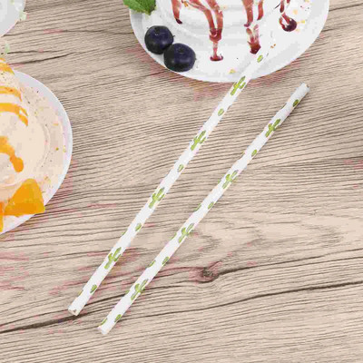 125 tk paber,// puu/ananassi Hawaii troopilise peo paberikõrred (4 värvi)