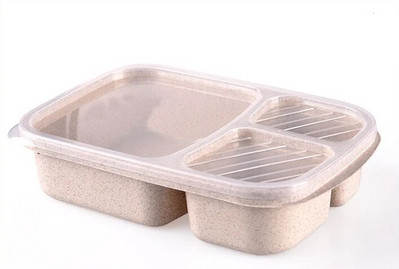 Lõunakarp Plastikust mikrolaineahjuga lõunasöögikonteinerid BPA-vabad toiduvalmistamise Bento kaanega lõunasöögikarbid Korduvkasutatavad toiduainete säilitusnõud