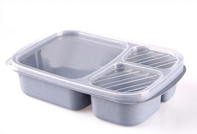 Lõunakarp Plastikust mikrolaineahjuga lõunasöögikonteinerid BPA-vabad toiduvalmistamise Bento kaanega lõunasöögikarbid Korduvkasutatavad toiduainete säilitusnõud