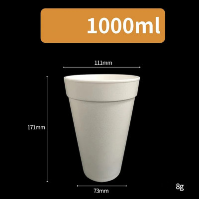 20 tk/pakend 32 untsi ühekordne vahutops joogitass õlletass joogitass EPS vahutopsid Aktsepteeri Kohanda