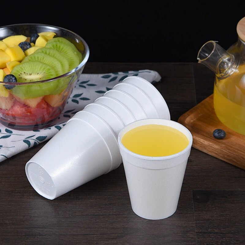 20 tk/pakend 32 untsi ühekordne vahutops joogitass õlletass joogitass EPS vahutopsid Aktsepteeri Kohanda