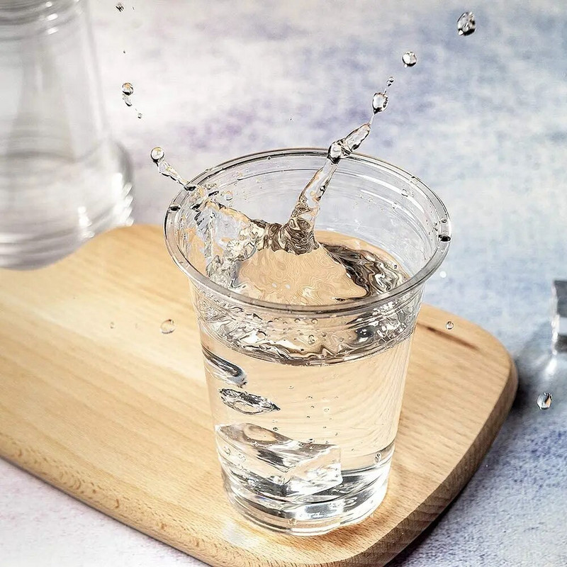 360 ml (12 untsi) läbipaistvad kaanega tassid Õlekõrred PET plastist kohvitassid 10 tk ühekordsed tassid teesmuutide, karastusjookide ja jookide jaoks