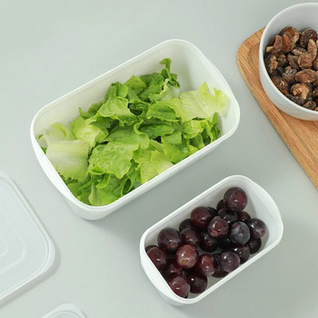 Ψυγείο Κατεψυγμένο Κουτί Κρέατος Διαιρεμένο Κατεψυγμένο Σφραγισμένο Crisper Box Κρεμμύδι Τζίντζερ Έτοιμο Συσκευασία τροφίμων Επαναχρησιμοποιήσιμα Αξεσουάρ κουζίνας