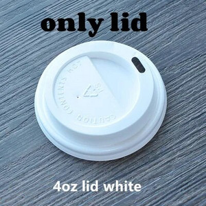 100db/csomag 4oz papírpohár eldobható nátron kávéscsésze forró italozási kellékek