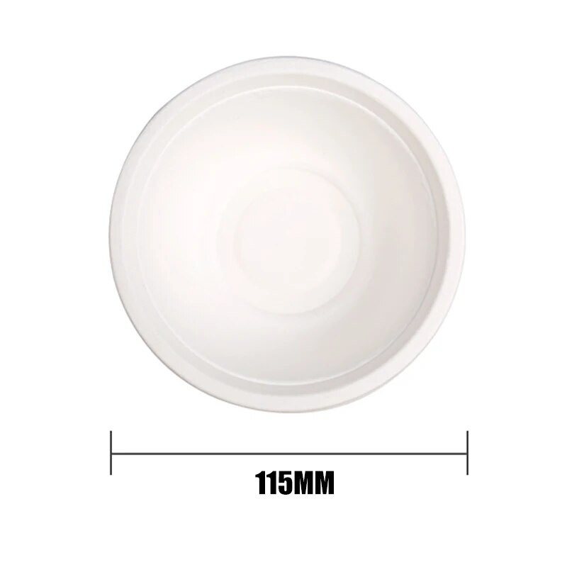 10 buc boluri de unică folosință din hârtie verde, ecologice, veselă rezistentă la apă 10 bucăți accesorii de bucătărie, boluri din hârtie verde PAK5