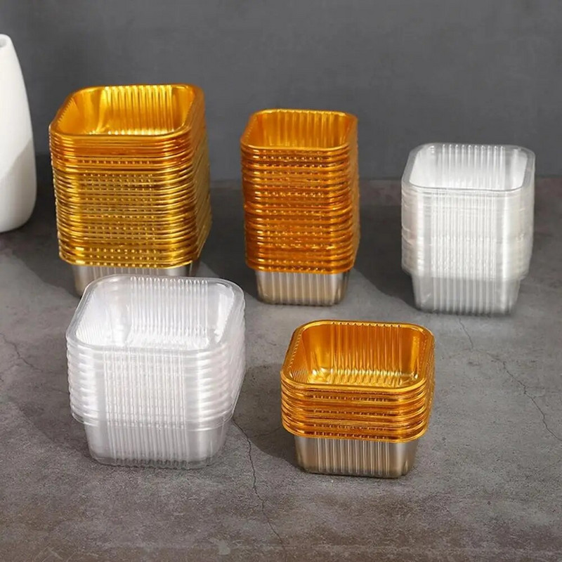 Pyrago plastikinis vienkartinis individualus Mooncake dėklo putėsių konteinerio pakuotės dėžutės torto laikiklis