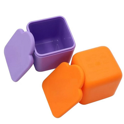 2 tk. Kastmiskonteinerid Lõunakarbi konteinerid Lekkekindel salatikastmekonteiner sobib enamikule Bento lõunasöögikarpidele